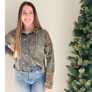 Mystree Star Embrodiered Jacket